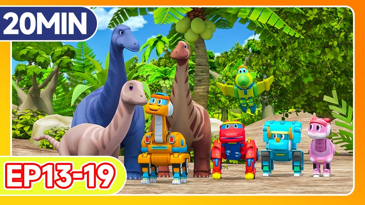 Momentos destacados de GOGODINO | EP13-19 | Compilación 3 | Dibujos Animados | Dinosaurio Para Niños