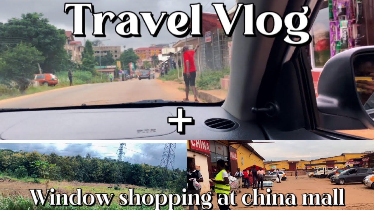 Travel vlog:My trip from Knust(Kumasi) to Accra (Ghana)+window shopping at china mall(kumasi)📍