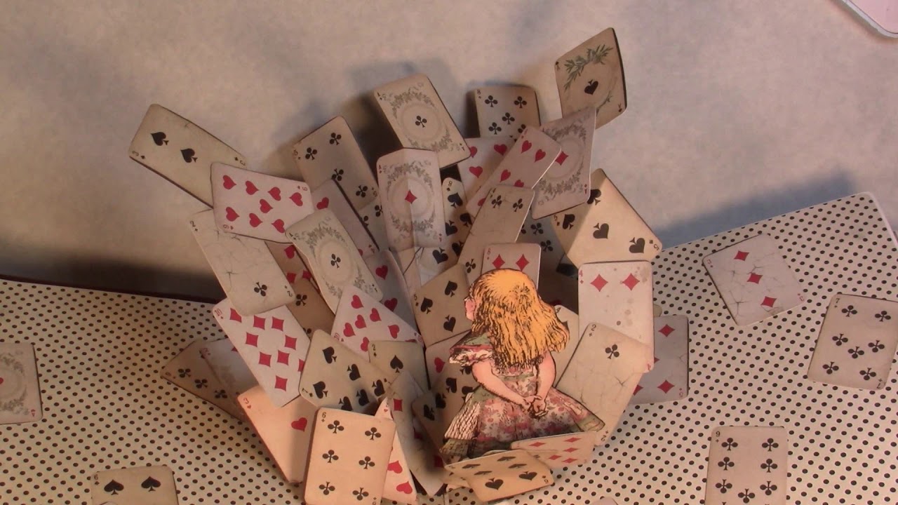 Stamperia Alice In Wonderland Pop-up Album/Journal