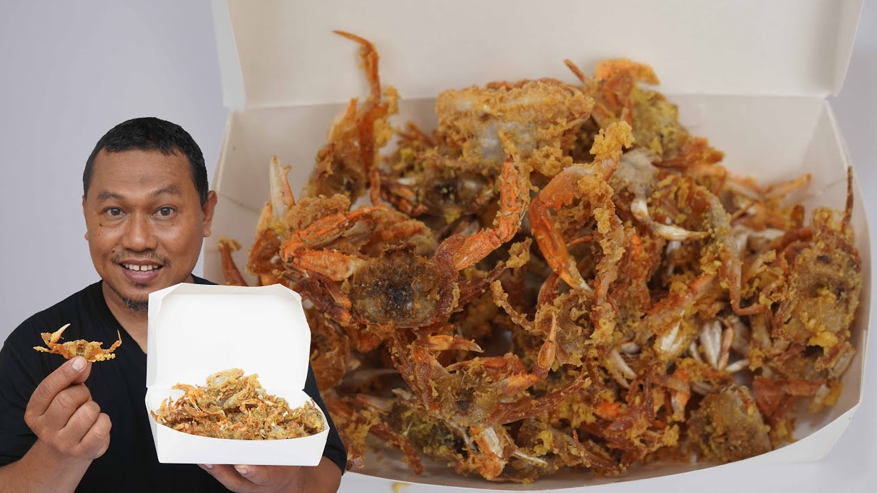 Ini dia rahasianya supaya baby crabs bisa garing sampai ketulang, buruan jualan ini