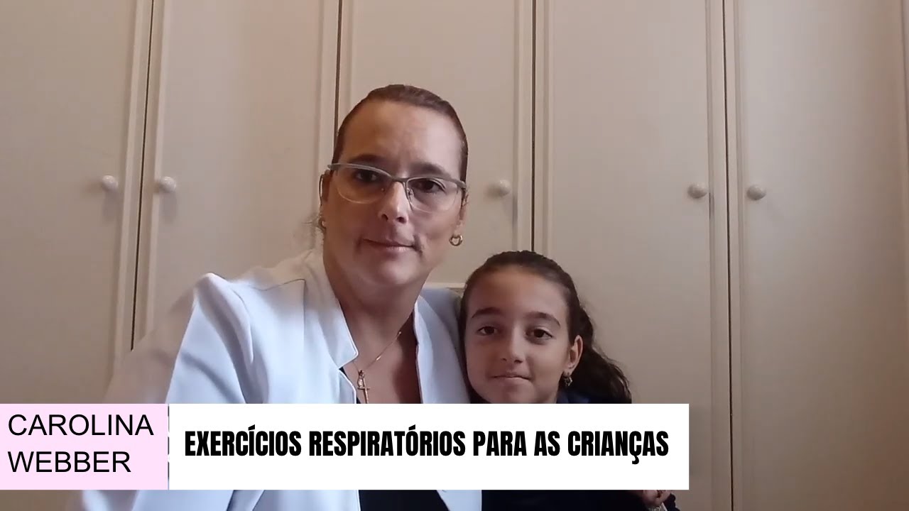 Exercícios para as crianças respirarem melhor