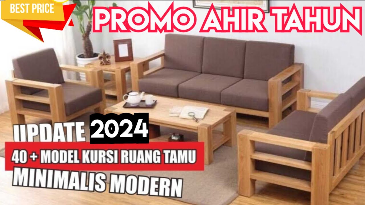 40 MODEL KURSI DARI KAYU MINIMALIS DAN MODERN 2024-2025 TERBARU