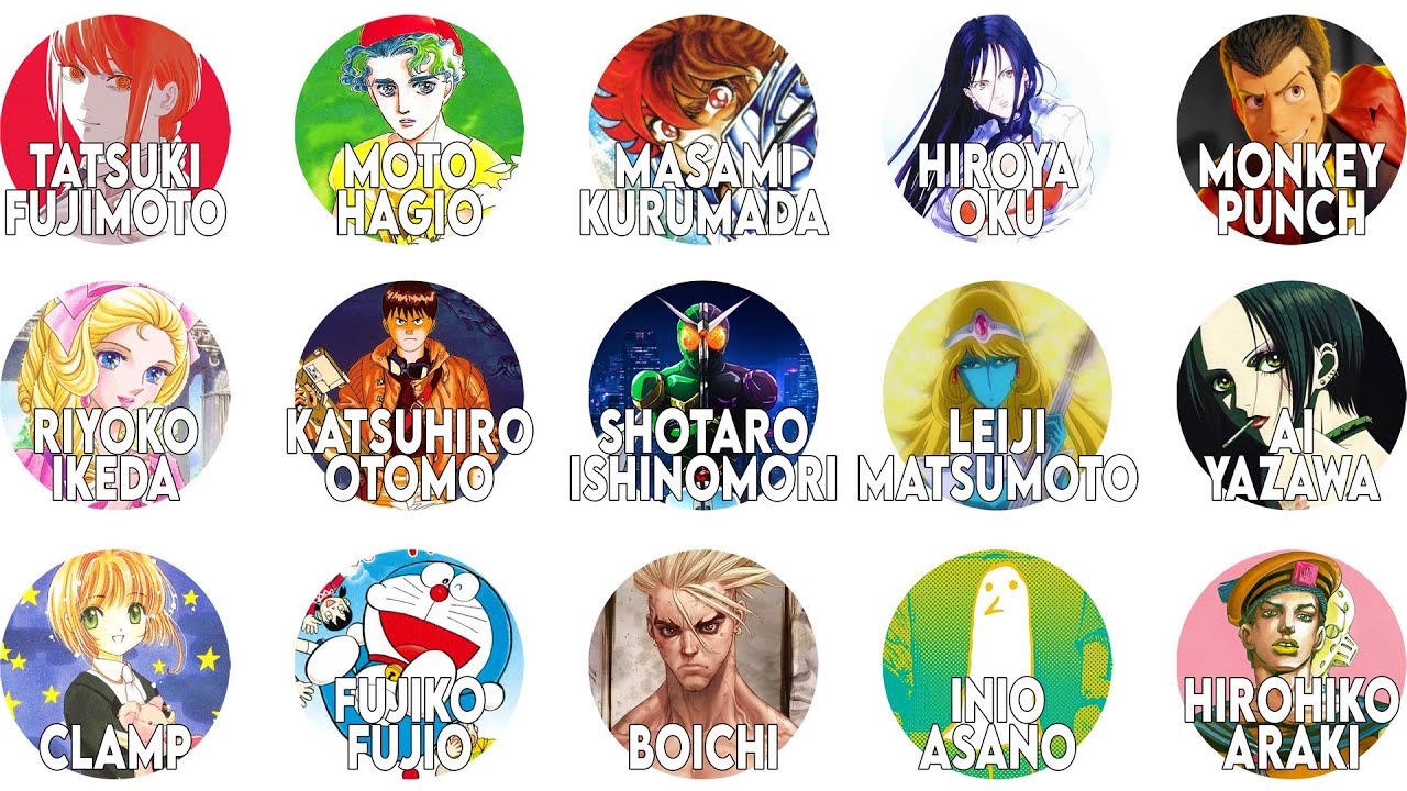 The Greatest Mangakas Explained In 57 Minutes Part 2