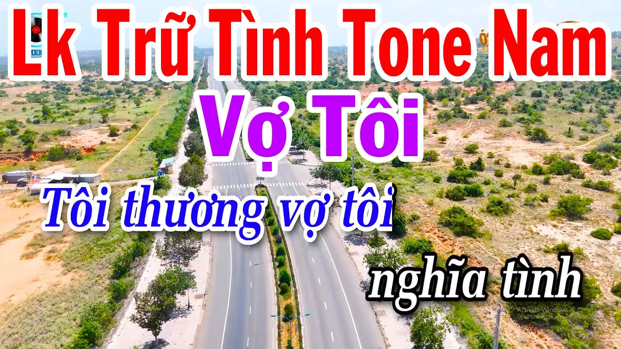 Karaoke Liên Khúc Nhạc Trữ Tình Tone Nam Dễ Hát 2025 - Vợ Tôi - Đừng Nói Xa Nhau