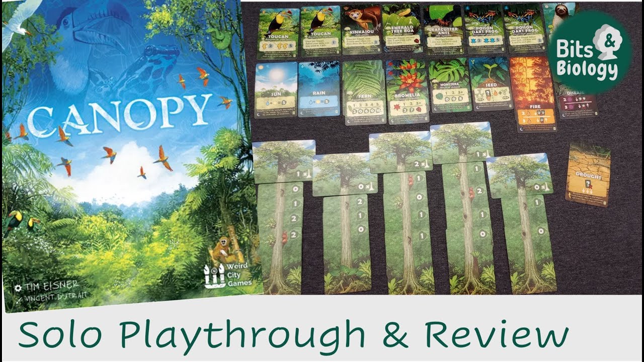Canopy Solo Playthrough and Review | Bits & Biology