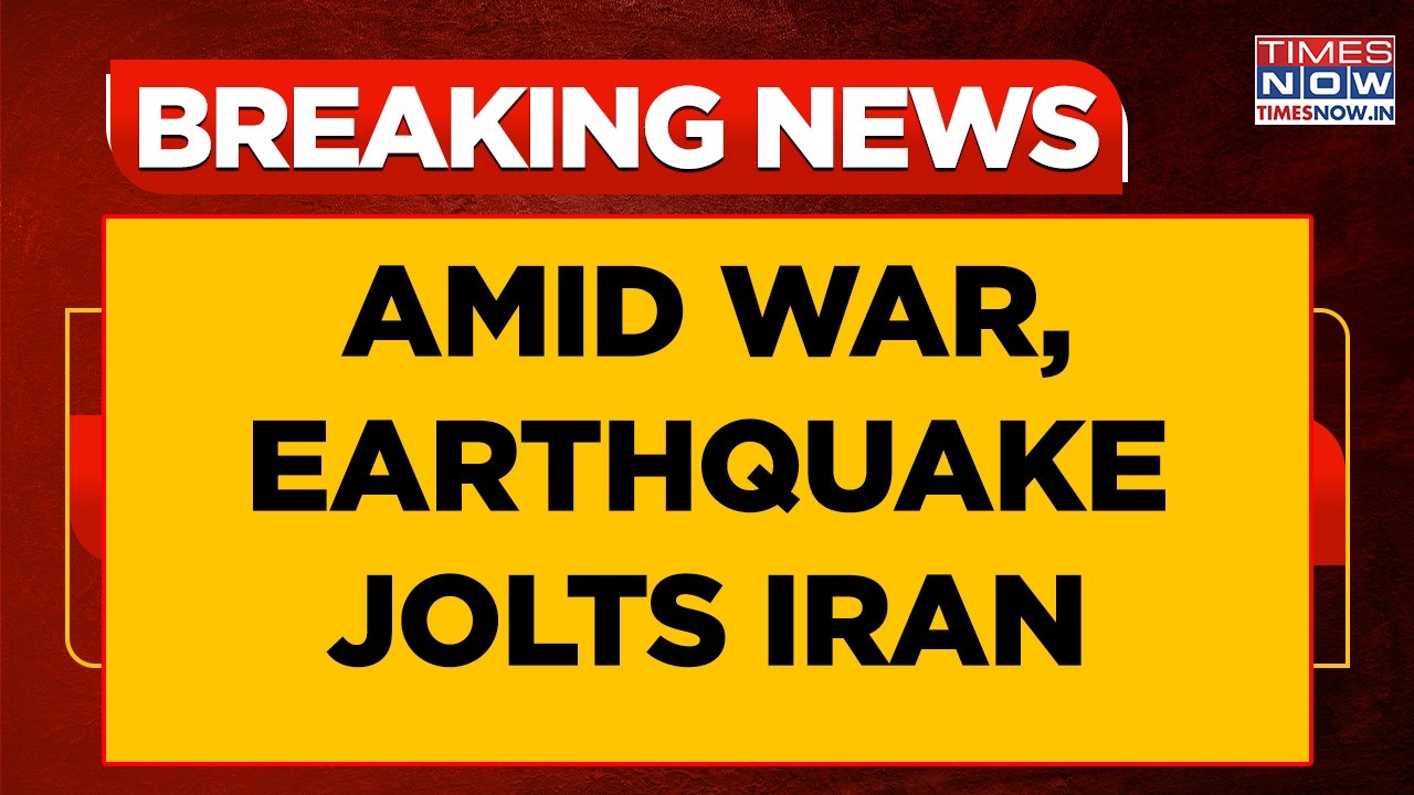 Iran Breaking News: Amid War, 4.3 Magnitude Earthquake Hits Gerash | Tehran Tense | Middle East