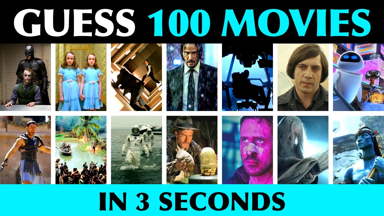 💥100 Movies in 3 Seconds! Guess the Movie by the Scene | Perfect Score Is Almost IMPOSSIBLE! 🔥