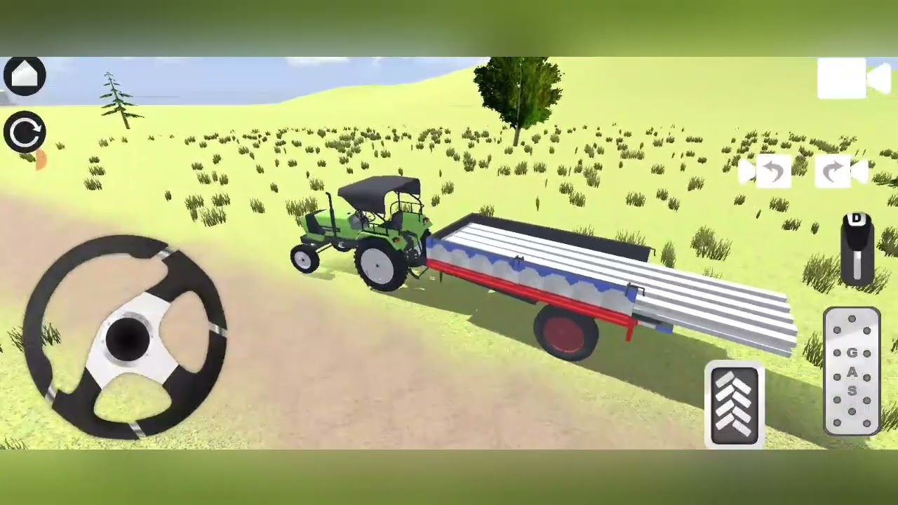 Indian Tractor Simulator Game Ep 581 - Android Gameplay