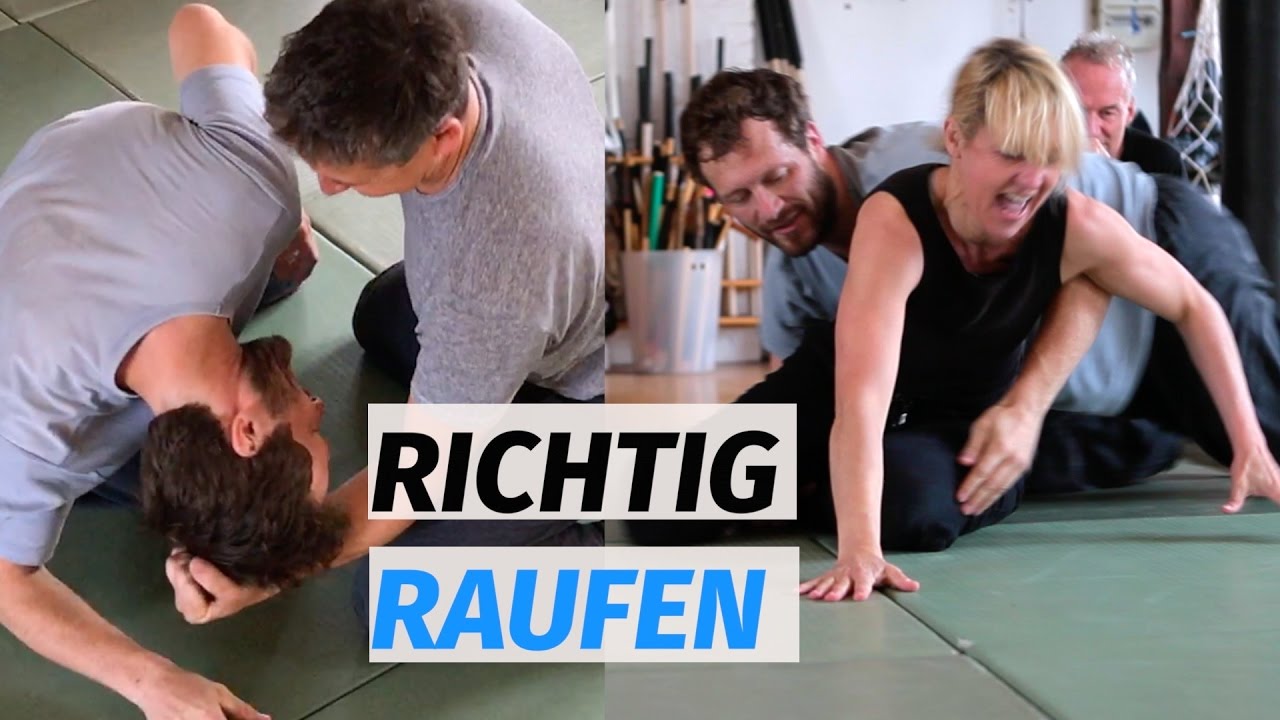 Diese Berliner treffen sich regelmäßig zum Raufen