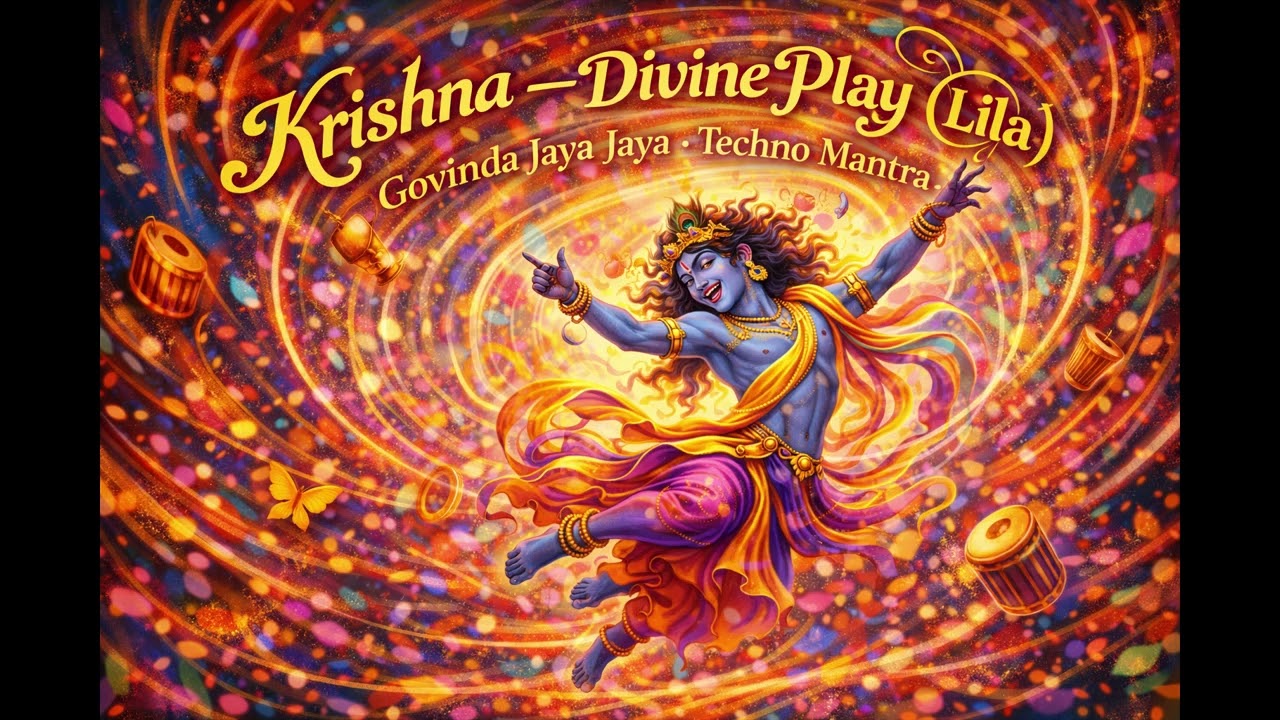 Krishna — Divine Play (Lila) | Govinda Jaya Jaya · Techno Mantra