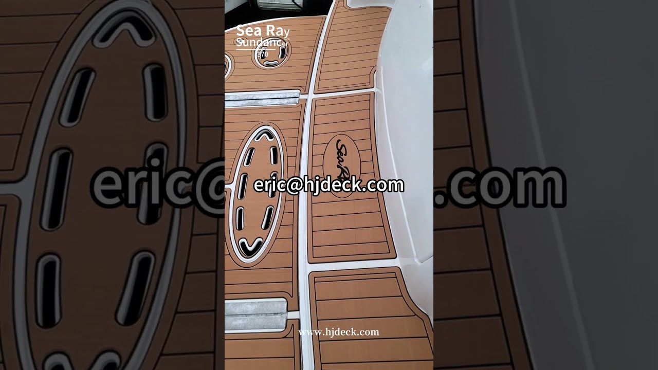 Sea Ray 370 Sundancer EVA Foam Boat Flooring Marine Decking Swim Platform Cockpit Pad