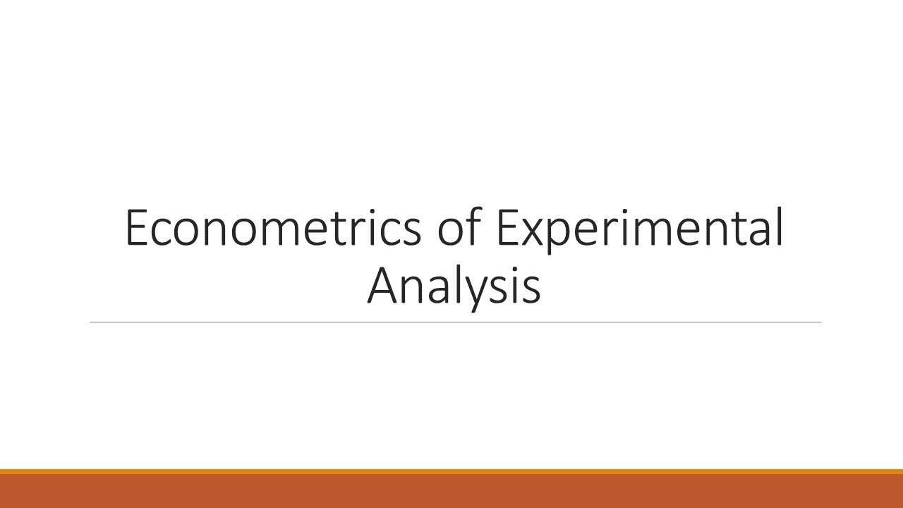 Econometrics for RCTs