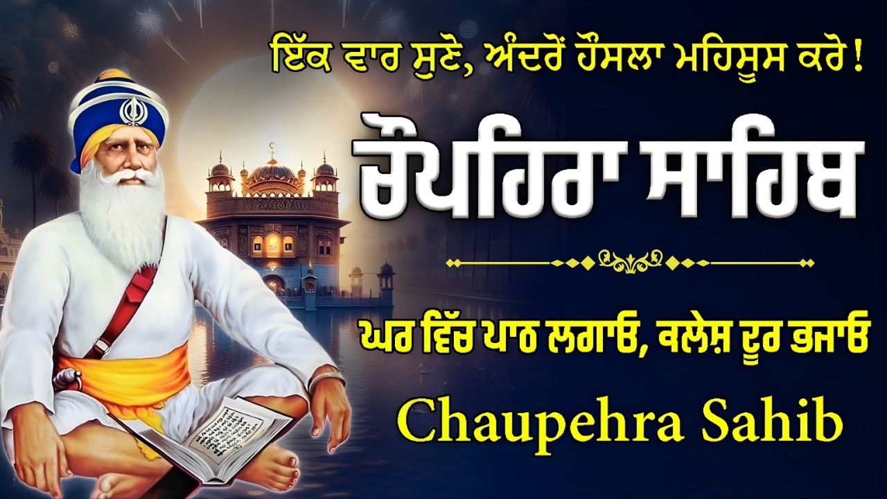 25-2-26 G. Shaheed Ganj Sahib | Chaupehra Sahib | Dhan Baba Deep Singh Ji I Sahidan Sahib #wmk