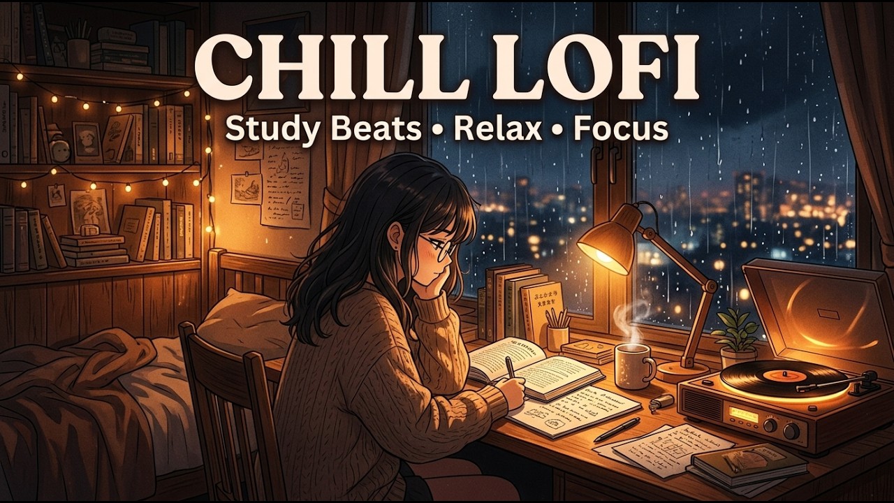 Late Night Study Beats 📚 — Lo-fi Hip Hop Mix to Relax & Focus