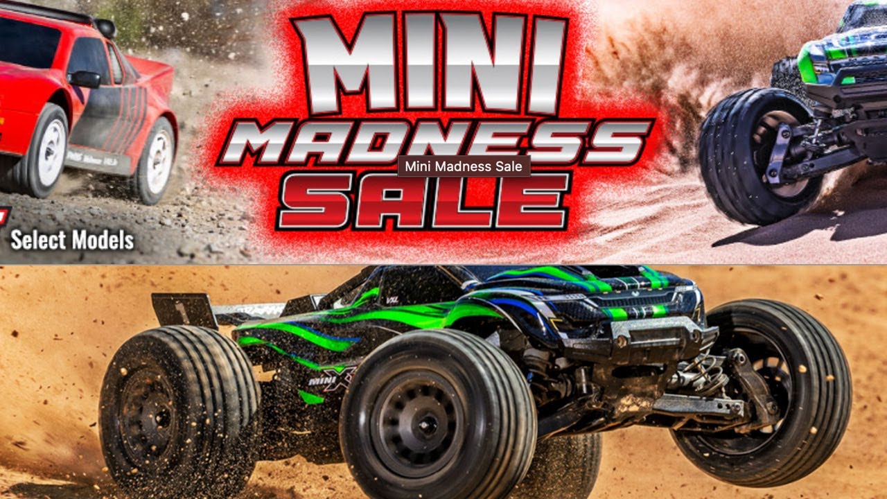 Traxxas Mini Madness February Sale