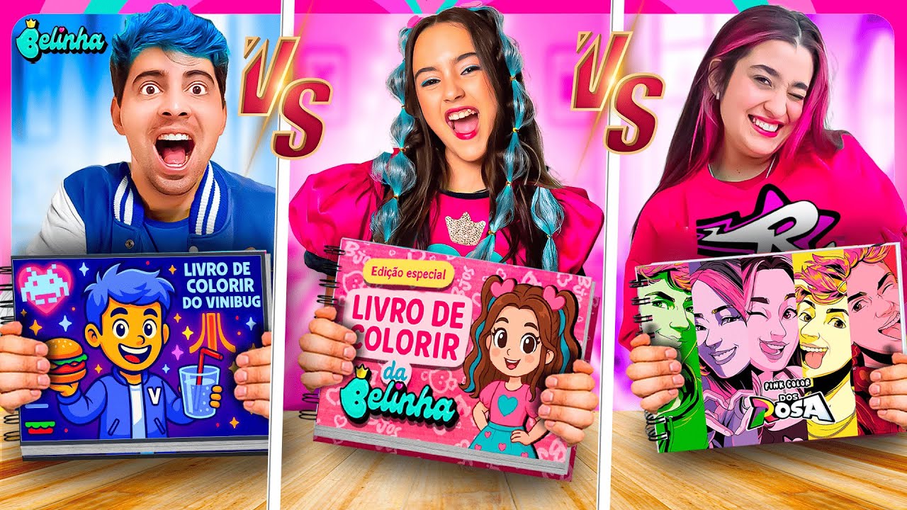 BOBBIE GOODS DA BELINHA, VS DA EMILLY VICK PINK COLOR VS DO VINIBUG