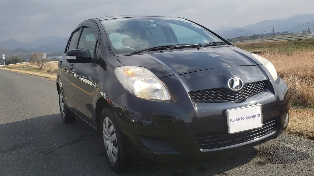 KS AUTO EXPORTS 2009 TOYOTA VITZ BLACK 7835