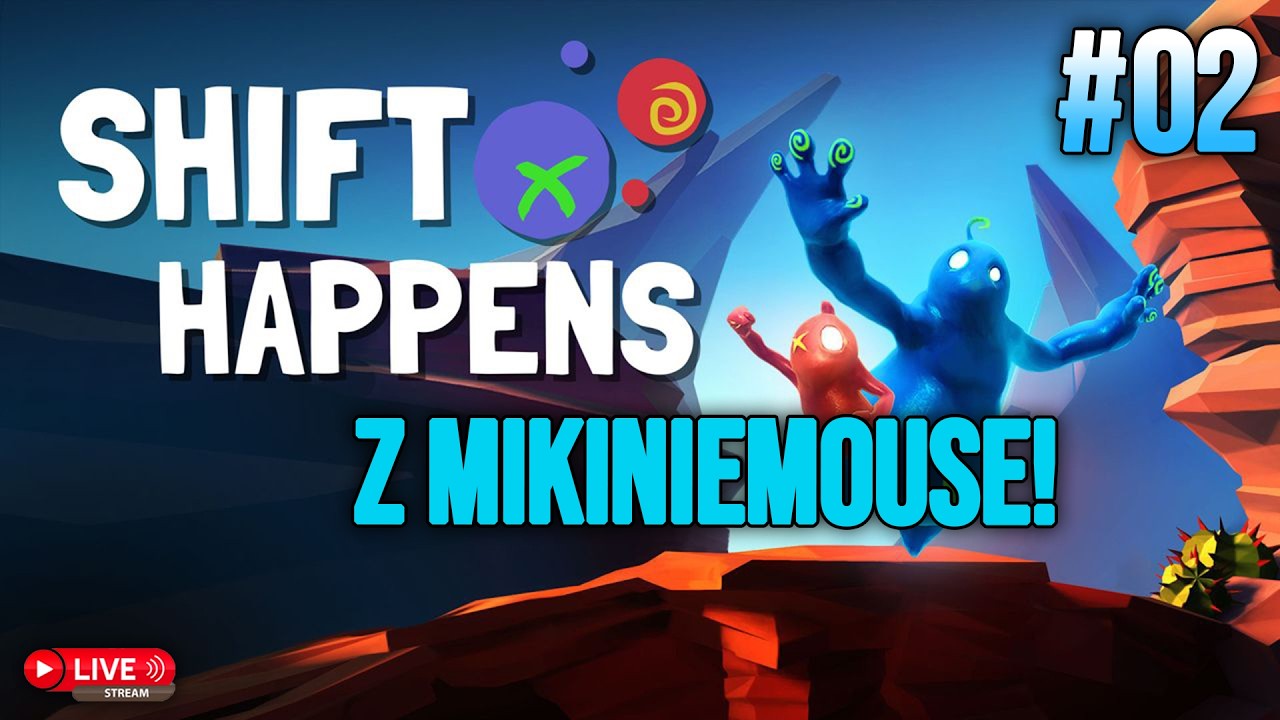 🔴 LIVE: Shift Happens z mikiniemouse 🫠 Czas na kolejne zagadki! 🙈 | #02