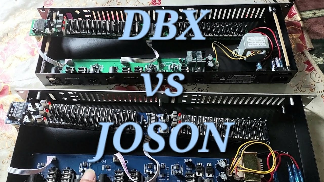 DBX EQX-215 vs. JOSON EQX-225s Graphic Equalizer_Ano ang kaibahan ng dalawa?