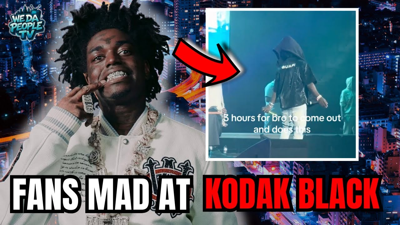 Фанаты недовольны последним выступлением Kodak Black! #вирусное #развлечения #kodakblack #boosie