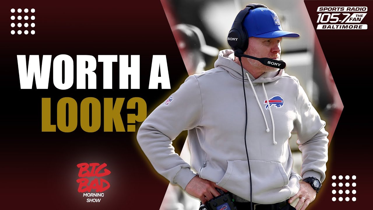 Ravens Next Head Coach: Sean McDermott or The Field? | Big Bad Morning Show