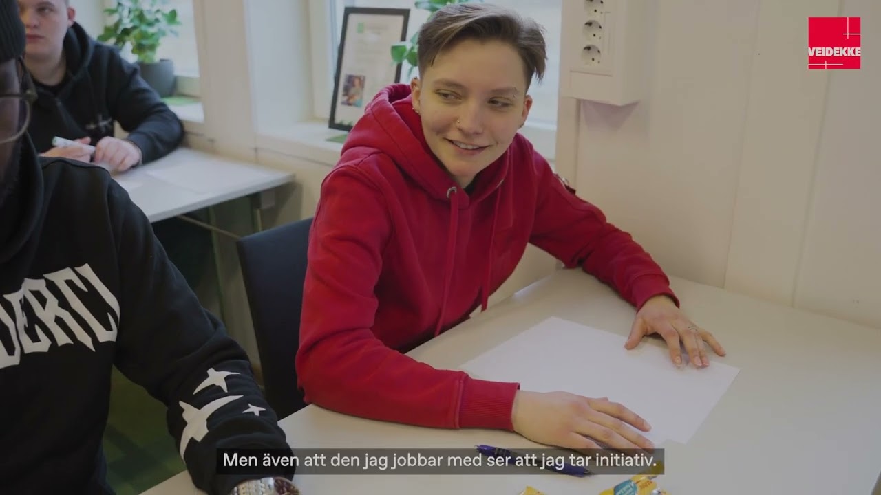 Att vara l&auml;rling p&aring; Veidekke