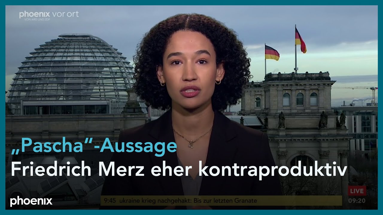 phoenix nachgefragt mit Alisha Mendgen zur Politik der CDU am 13.01.23