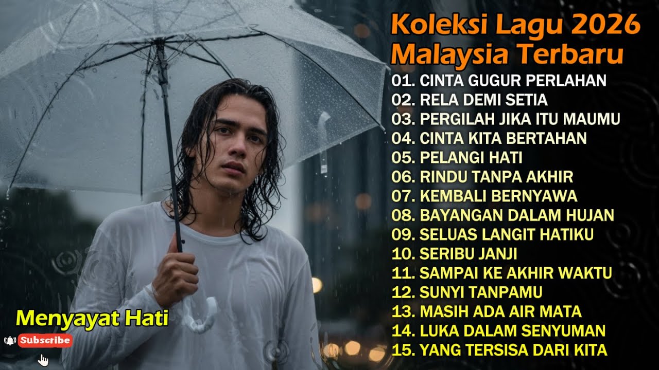LAGU SLOW ROCK MELAYU TERBARU 2026 | Bikin Inget Mantan - Cinta Gugur Perlahan