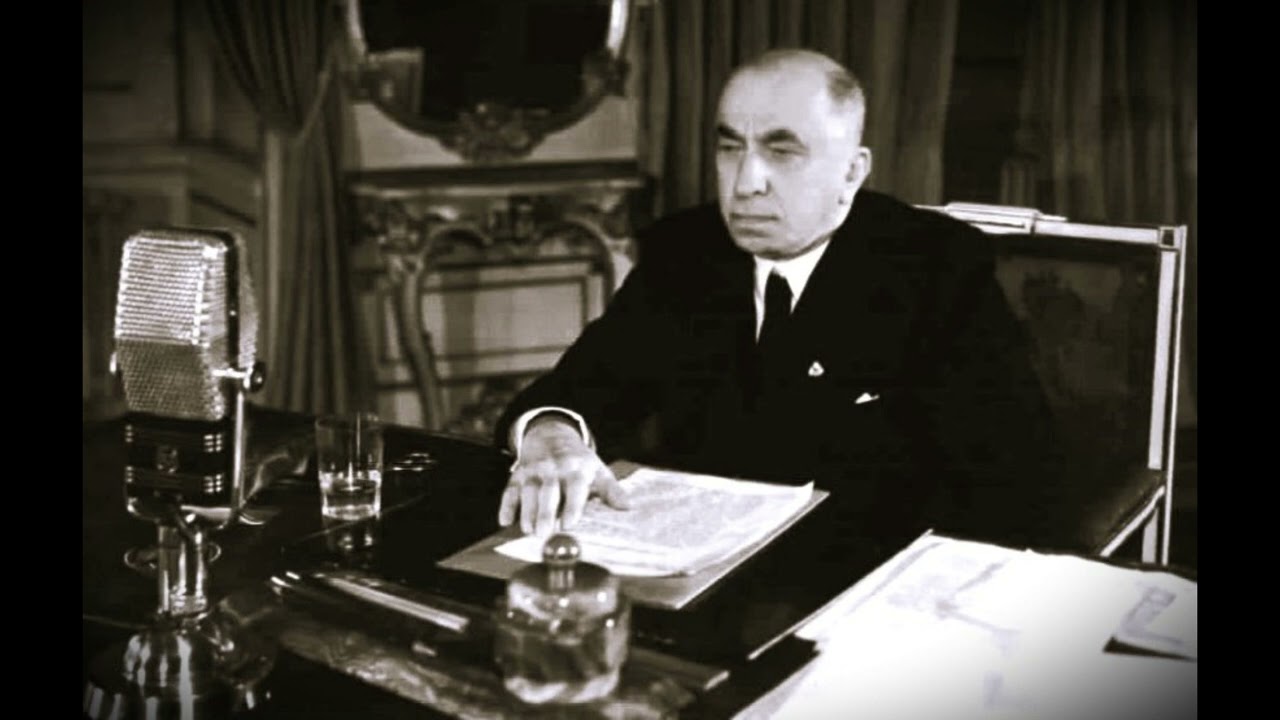 Emil Hácha | Rozhlasový projev po atentátu na Reinharda Heydricha | 1942