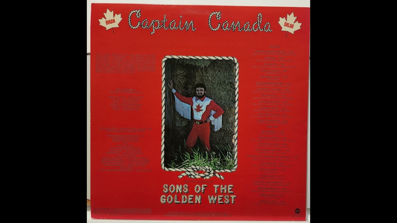 Brian Sklar Captain Canada Sons of the Golden West Saskatchewan polka waltz Regina complete full rec