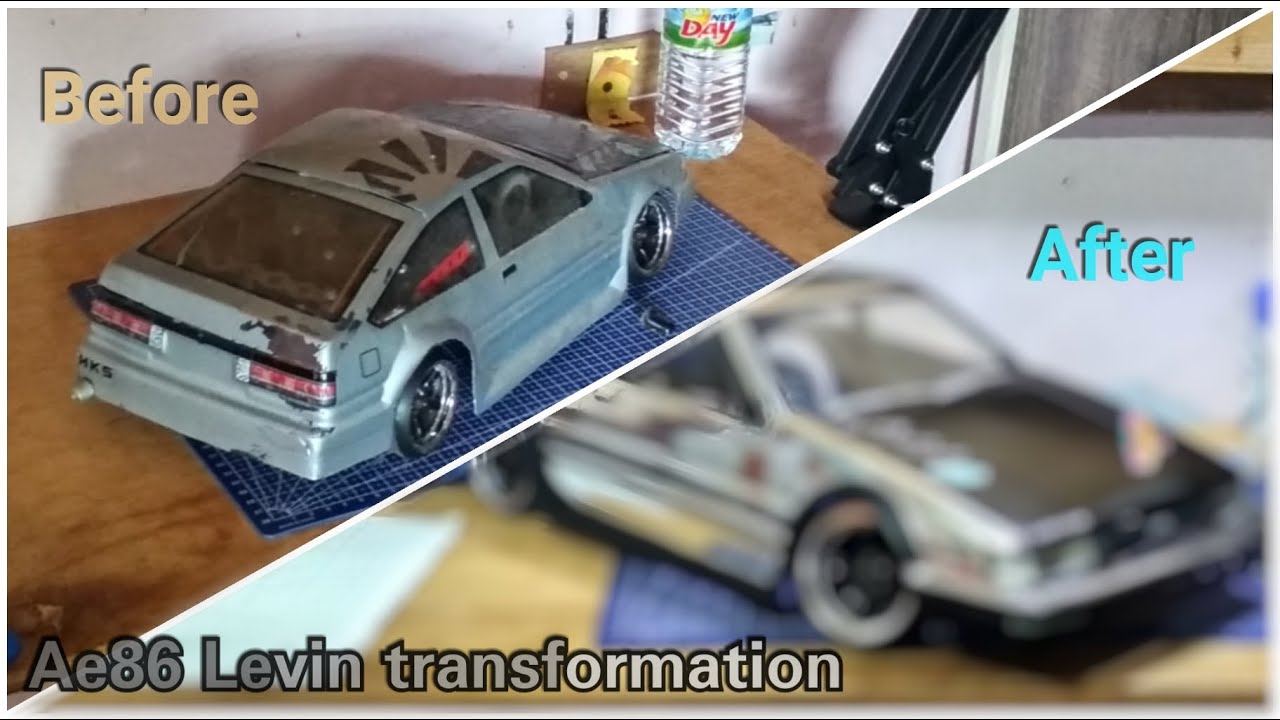 "part 1" Toyota Ae86 Levin incredible transformation