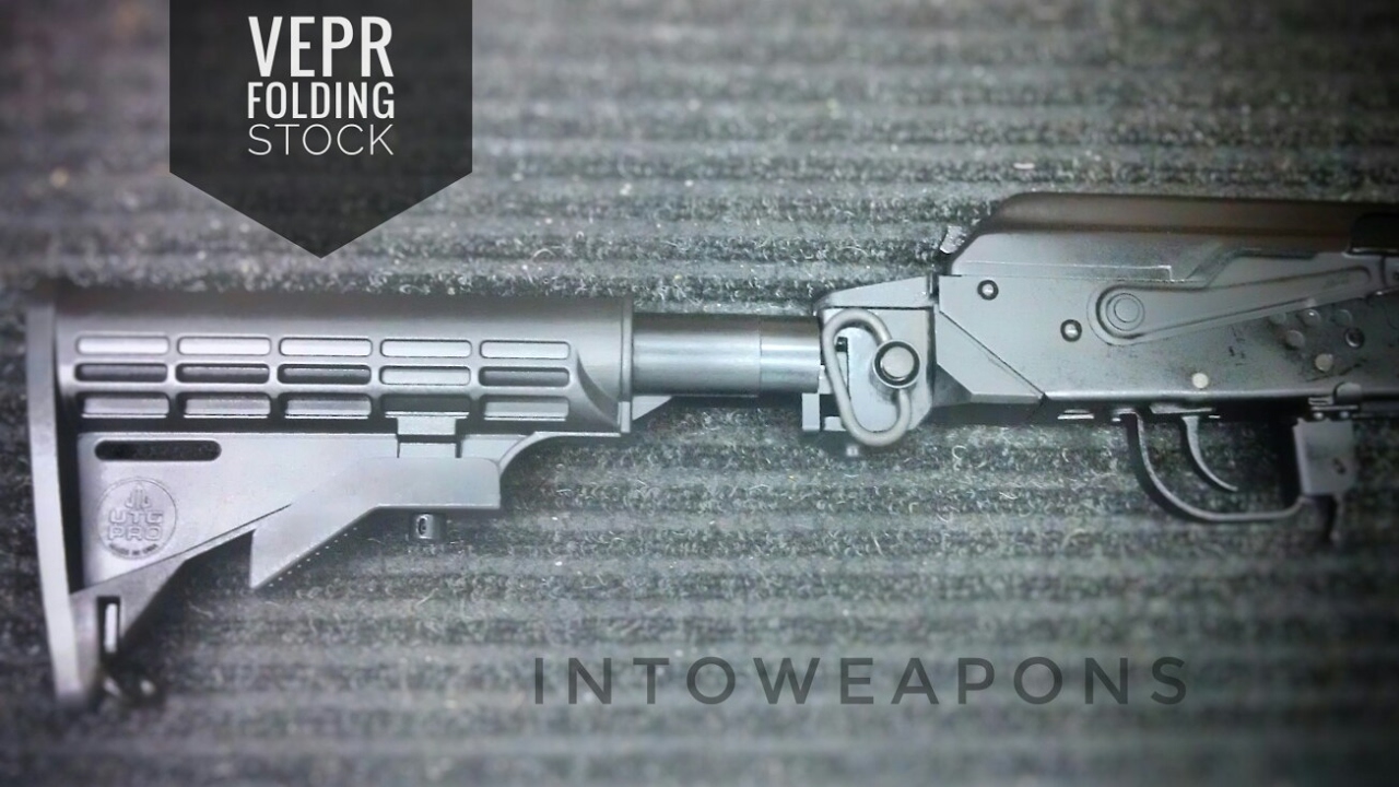 VEPR AK Upgrade:  Side Folding Stock Adapter and Tube