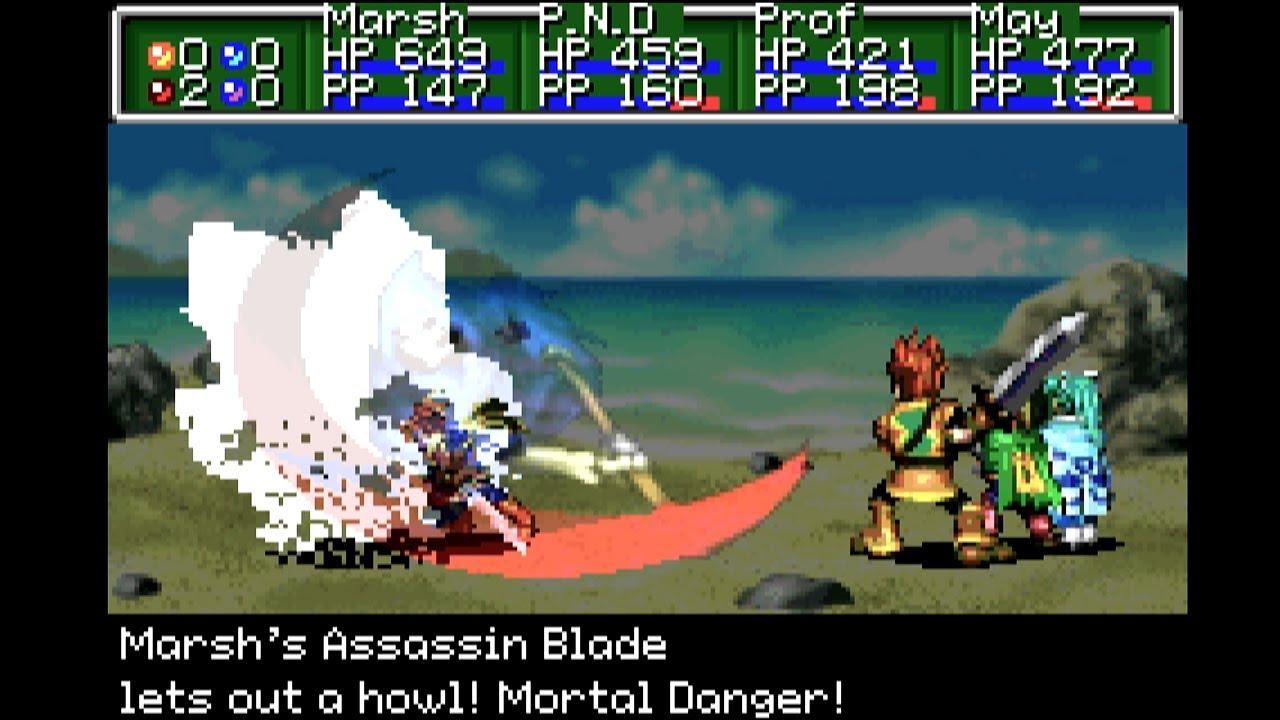Golden Sun: RNG Manipulation Insta-kill Tempest Lizard