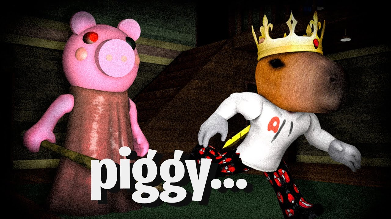 PIGGY me PERSIGUE en ROBLOX...