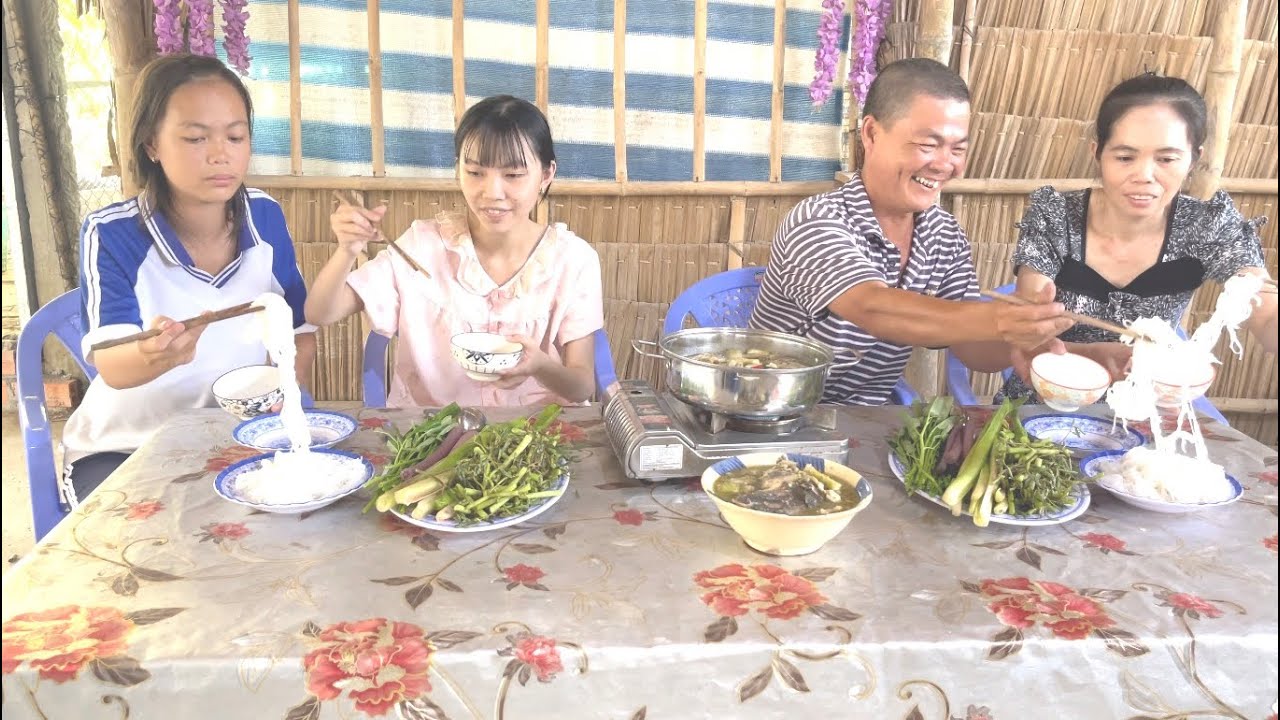 Ngon Khó Cưỡng -Với Chảo Mắm Kho Với Cà- Ăn Với Bún !