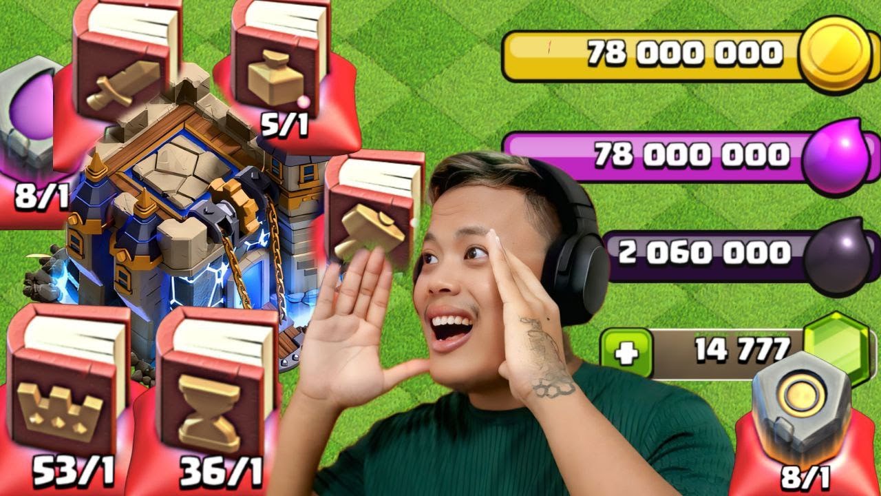 TH 18 နောက်တစ်အိမ် ကို All Max ထိ Dollar $380 သုံးပြီး တီးကြည့်မယ်ဗျာ (Clash of Clans)