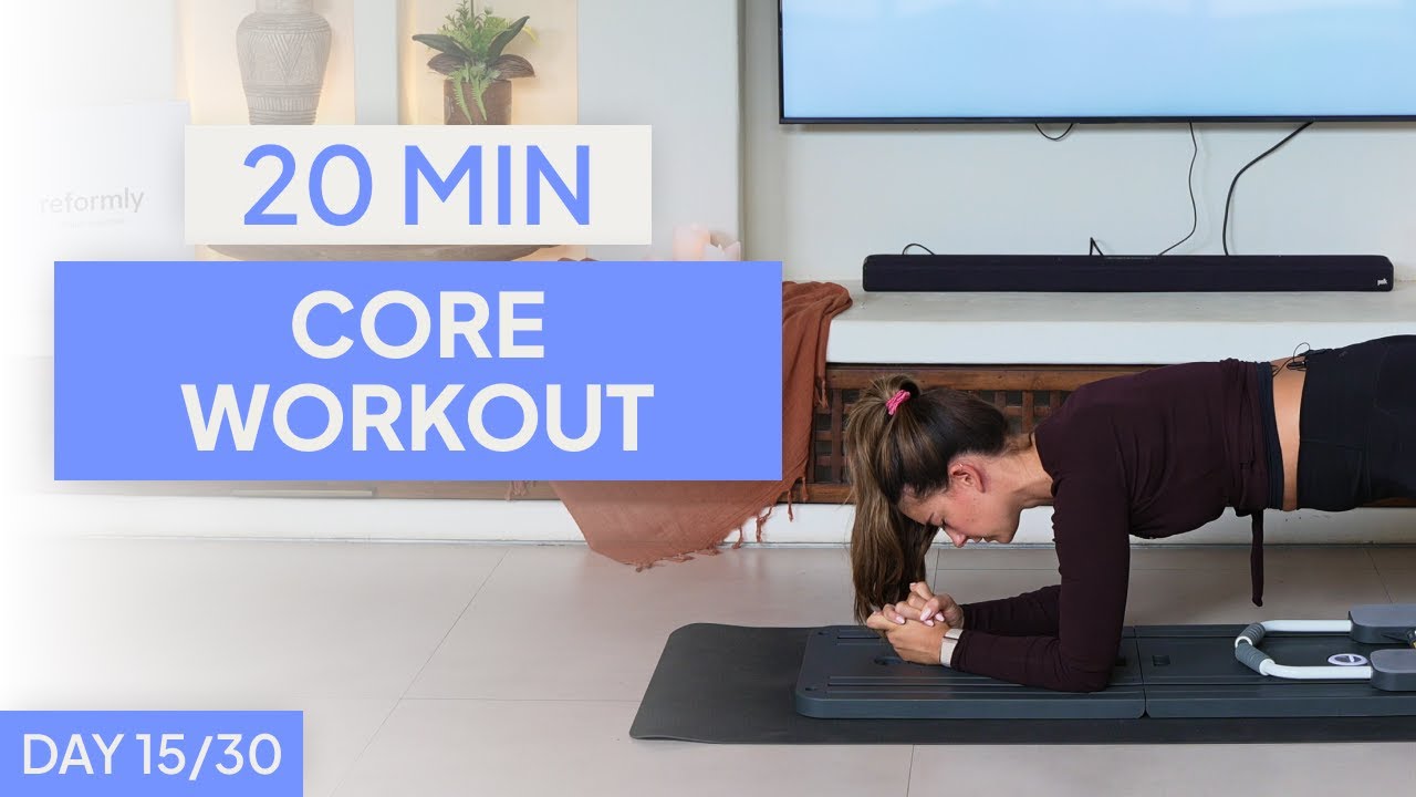 20-Minute Full Body Pilates Board Workout | Reformly Challenge | DAY 15