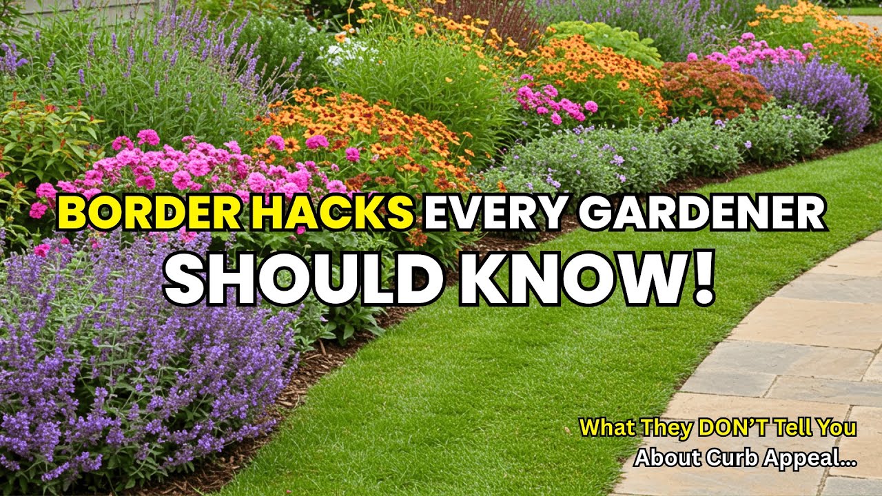 😍 Curb Appeal Upgrade | Front Yard BORDER Ideas Using PERENNIALS 🌼