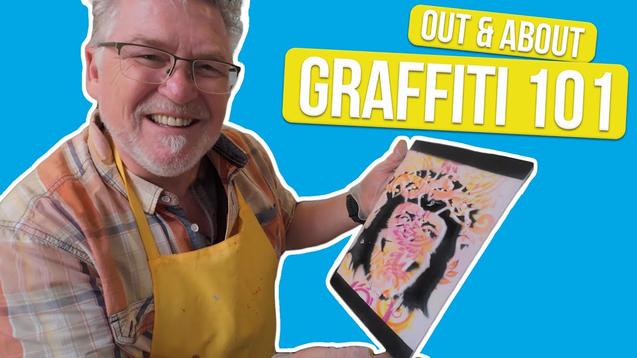 Jane and Tim try... A GRAFFITI WORKSHOP! Was it worth the money? #OutandAbout
