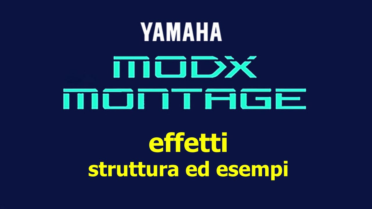 ModX/Montage: effetti