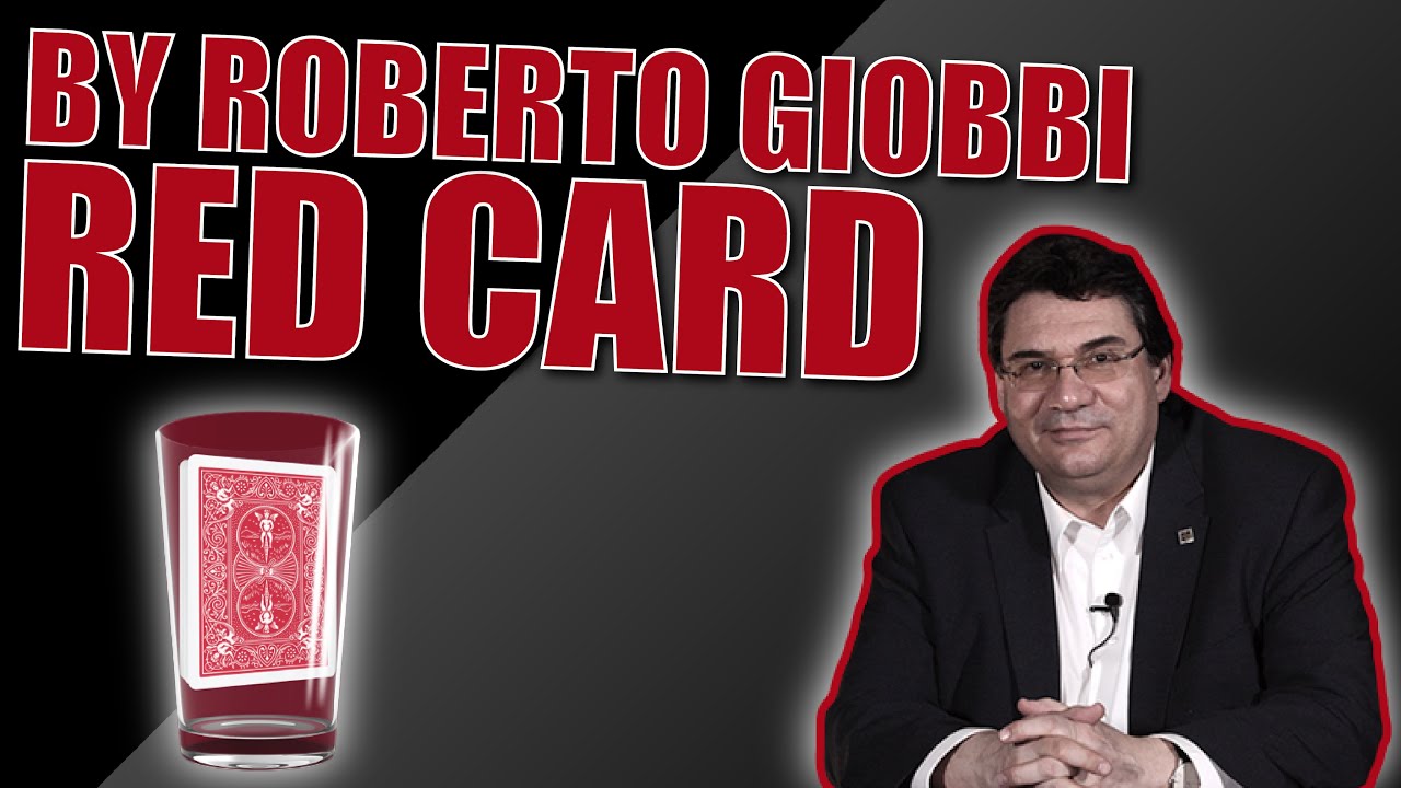 Red Card by Roberto Giobbi | Brand New Penguin Magic Product