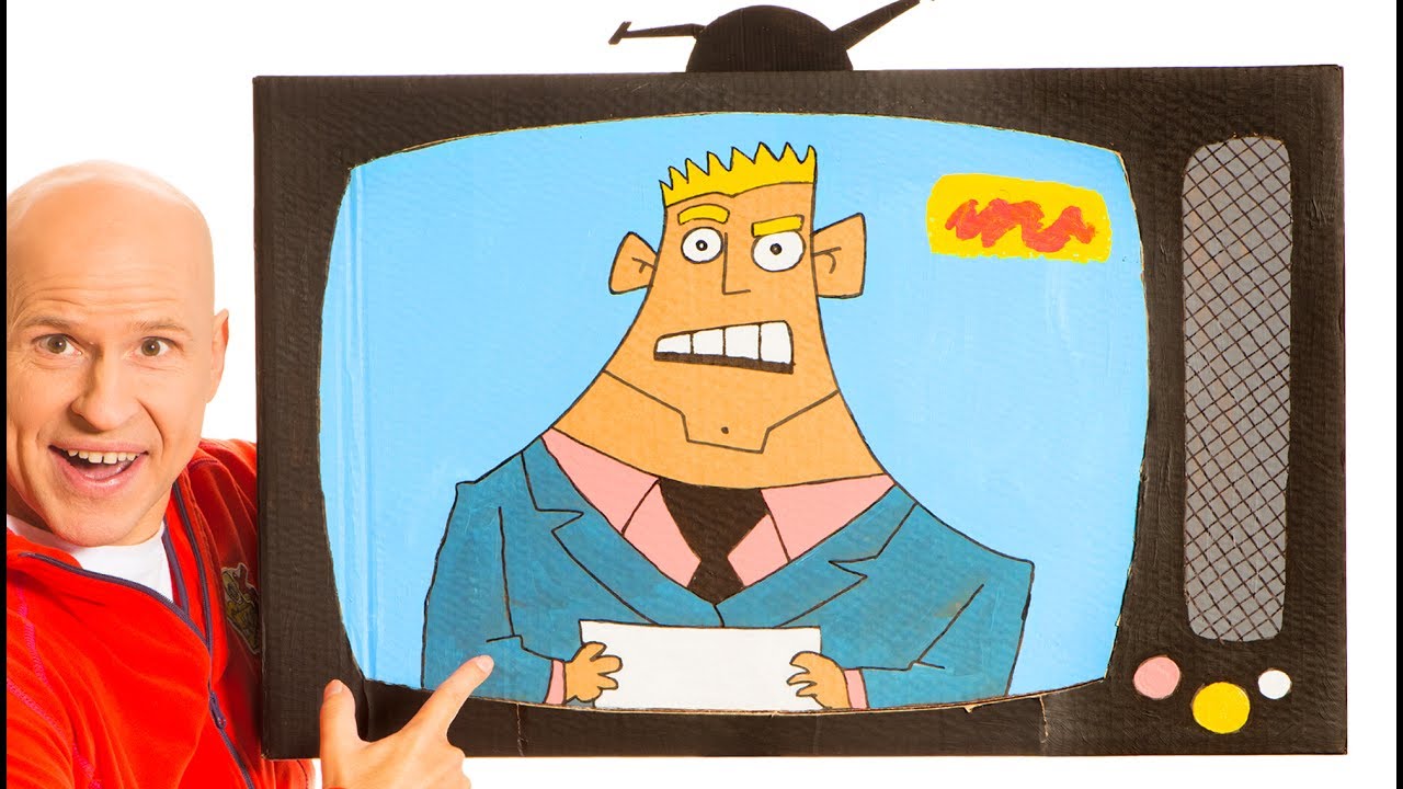 Cardboard TV - Craft Ideas With Boxes | DIY on Box Yourself