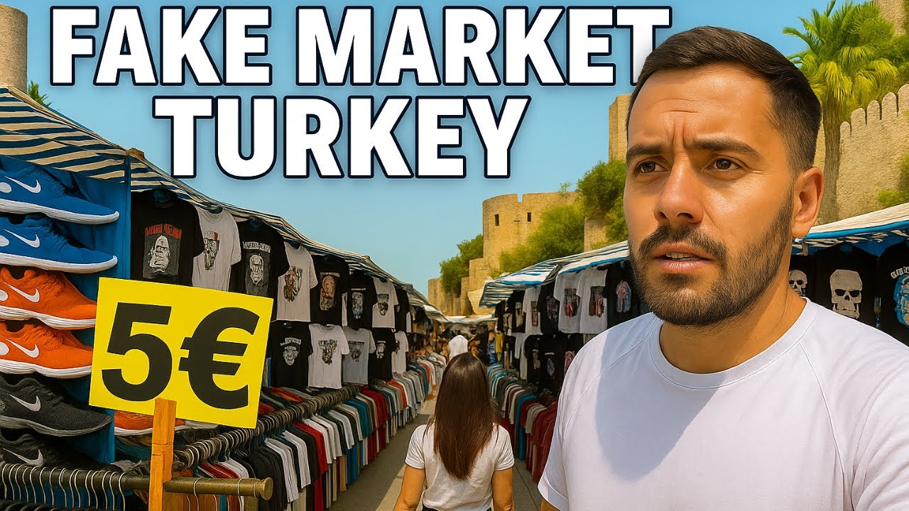 Inside the FAKE MARKET in TURKEY 🇹🇷 Why Is Everything So Cheap?