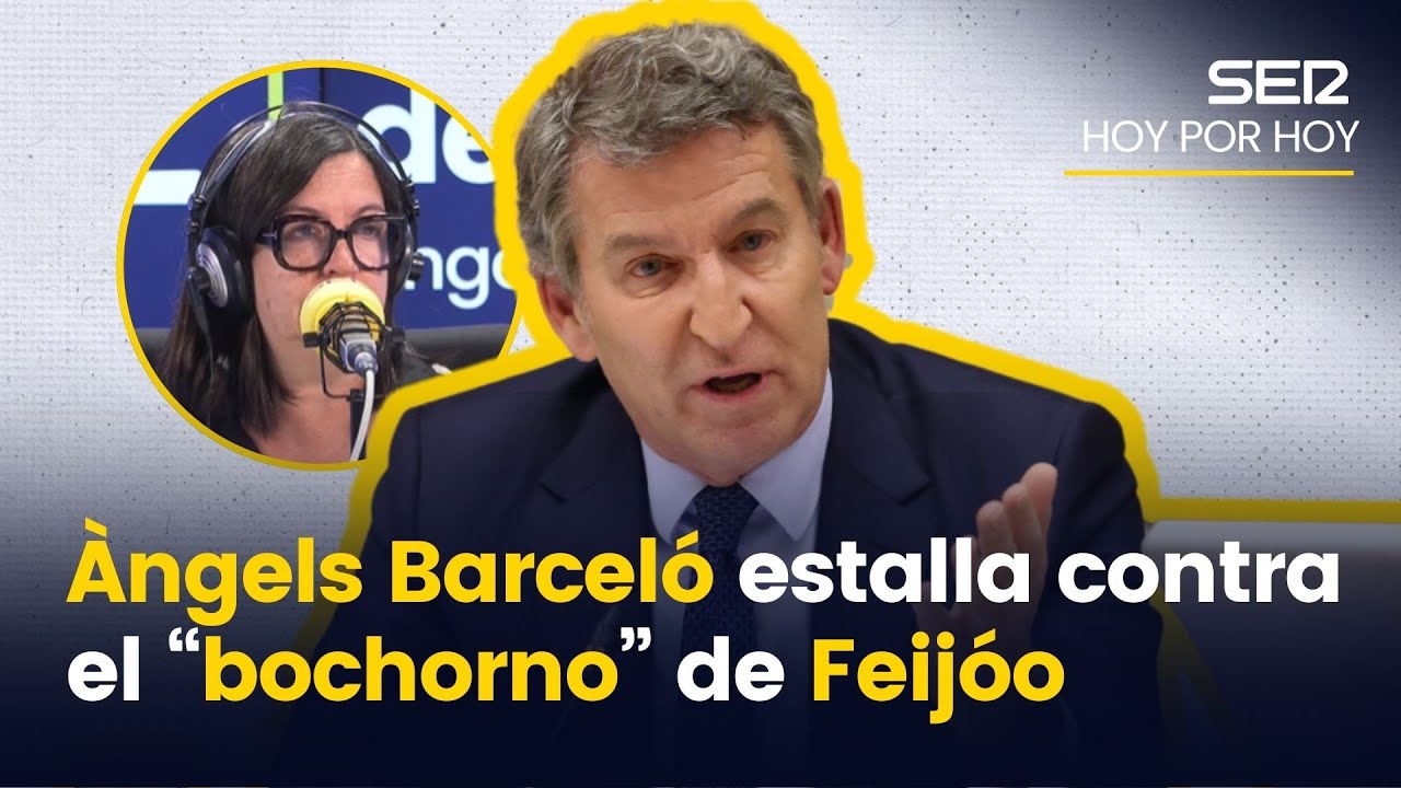 ÀNGELS BARCELÓ estalla contra el 
