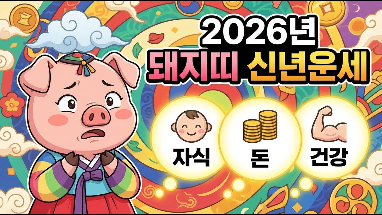 자식, 돈, 건강! 2026년은 어떻게 될까?