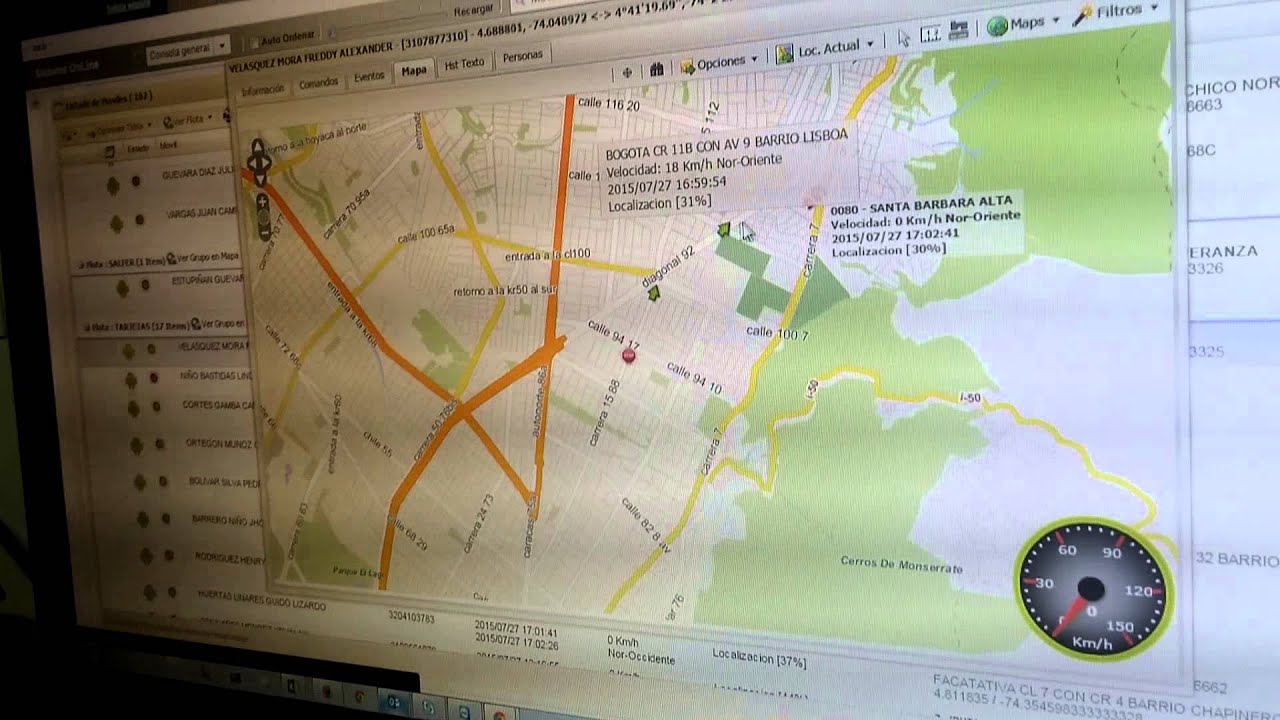 Monitoreo y rastreo por GPS de Personal de Campo y flotas vehiculares.