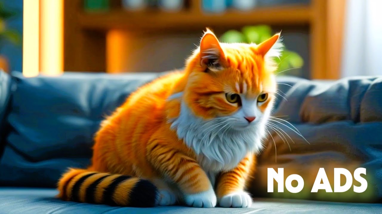 🐈 Calming Music for Cats Living the life 🐾 Stress Relief Music for Deep Sleep