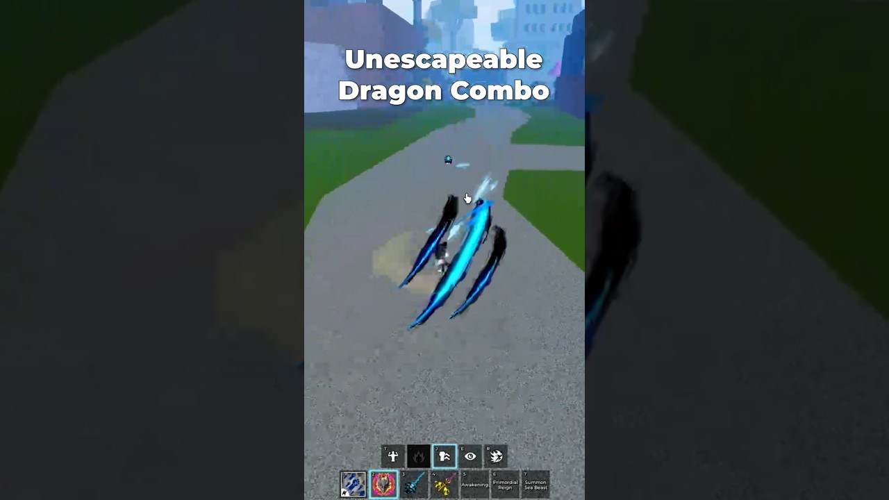 Best Dragon Combo in Blox Fruits #roblox