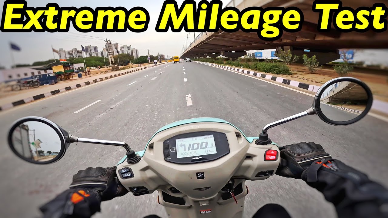 2025 Suzuki Access 125 Extreme Mileage test And Top Speed🔥 @Aayush ssm