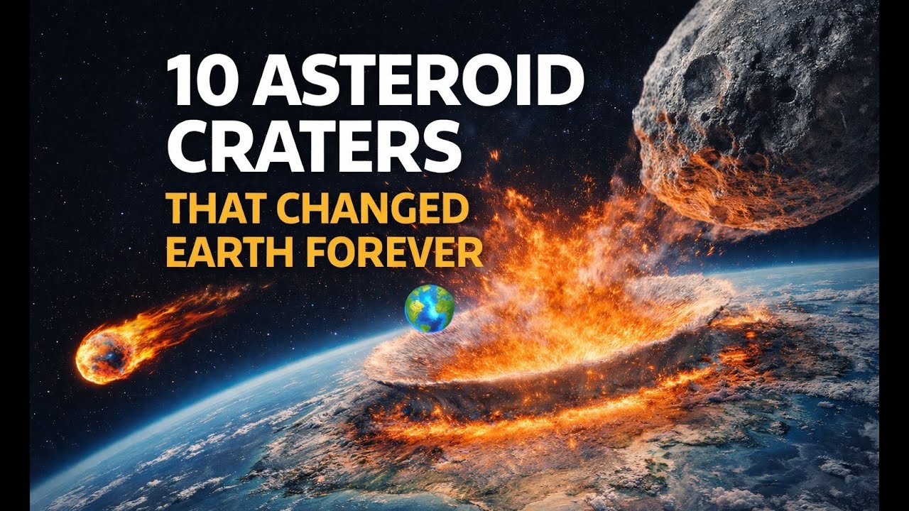 After the Impact: 10 Asteroid Craters That Changed Earth Forever